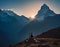 Divine Peaks: Exploring Spiritual Landscape of Shiva in the Himalayas, generative ai