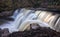 The diving board at Sgwd y Pannwr Waterfall