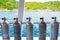 Diving cylinder breathing tank for scuba diver