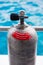 Diving cylinder breathing tank for scuba diver