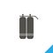 diving cylinders simple icon. diving isolated icon