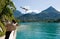 Diving in Wolfgangsee