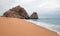 Divorce and Lovers Beach on the Pacific side of Lands End in Cabo San Lucas in Baja California Mexico