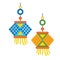 Diwali Deepavali Festival Ornament Illustration Vector Clipart