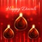 Diwali diya background