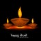 Diwali festival bright colorful religious background