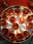 Diwali festival of lights earthen diyas flames