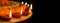 Diwali glowing Diya , flowers, Sweets and Gifts arranged in circular shape forming a design with copy space, selective focus ,