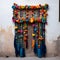 Diwali welcoming door toran decoration ai generated