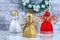 Diy Angel plastic bottle. Guide on the photo how to make a decorative angel from a bottle, self-adhesive shiny paper, ribbon and a