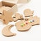 DIY christmas decorations from cardboard paper. Homemade Christmas ornament from reused paper. Craft ideas for kids.