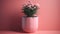 Diy: Minimalist 1980s Flower Pot