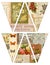 DIY Printable Vintage style banner bunting garland flags with collaged old magazines