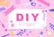 DIY Tools Do It Yourself Background Illustration For Home Renovation and Creative Projects. Using To Banner, Wallpaper or Landing