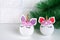 Diy, the unicorn. How to make a unicorn from a Christmas ball toy. Step by step guide photo. Christmas tree decorations