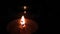 Diya light flame for diwali