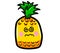 Dizzy Cartoon Pineapple