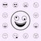 dizzy icon. Emoji icons universal set for web and mobile