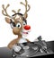 DJ Christmas Reindeer