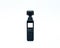 DJI Osmo Pocket Camera Isolated on White Background Rear View