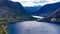 Djupvatnet lake and road to Dalsnibba Norway