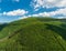 Dlouhe strane hill from Rysi skala view point in Jeseniky mountains in Czech republic