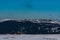 Dlouhe strane from Jeleni hrbet hill in winter Jeseniky mountains in Czech republic