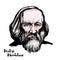 Dmitri Mendeleev Portrait