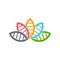 DNA Biology group of leaves logo.