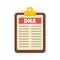 Dna checkboard icon, flat style