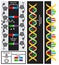 DNA chemical structure infographic diagram including strand detail