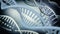 DNA Double Helix abstract background