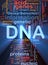 DNA genetic background concept glowing