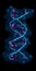 DNA molecule, cartoon model