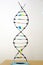 DNA molecules. Scientific laboratory.