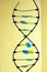 DNA molecules. Scientific laboratory.