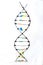 DNA molecules. Scientific laboratory.