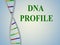 DNA PROFILE concept