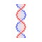 DNA strand symbol.