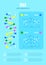 DNA structure and nucleotide base, education vector infographic