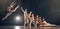 Do it big, do it right, do it with style. a group of ballet dancers practicing a routine on a stage.