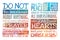 Do not be anxious about anything Philippians 4:6-7 - Poster with Bible text quotation