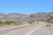 Do Not Enter When Flooded Sign on Route 66 in Mohave County, Arizona USA