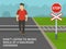 Do not walk listen to music while at a railroad crossing. Male character listening to loud music and crossing the level crossing