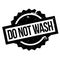 Do Not Wash rubber stamp