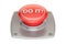 Do It! Red button, 3D rendering