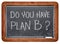 Do you have plan B? A question on blackboard