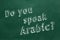 Do you speak Arabic?