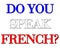 Do you speak French illustration