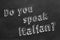 Do you speak Italian